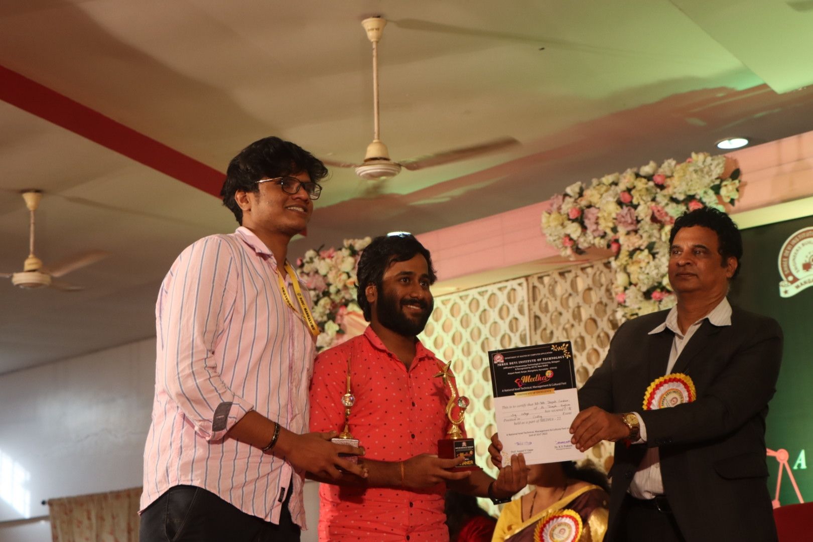 1st Place — Coding Event, Medha 2022