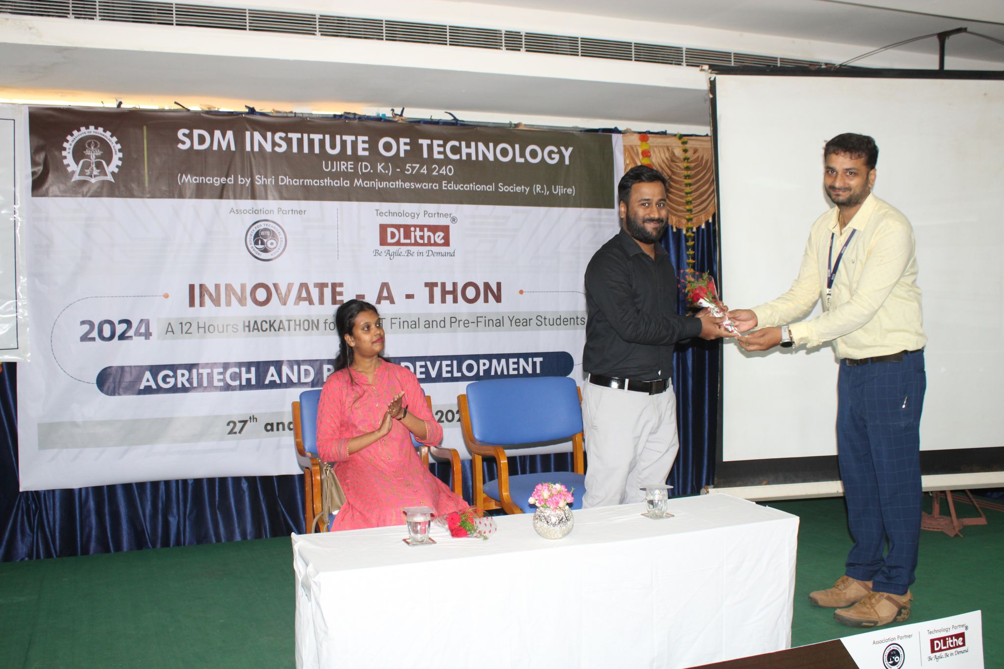 Hackathon Judge — Innovate-A-Thon, SDMIT